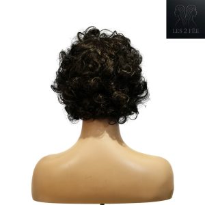 center wig machine made black wig remy hair tc002