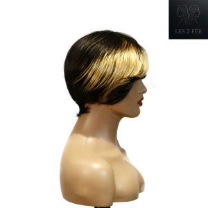 center wig machine made #27 wig remy hair h016