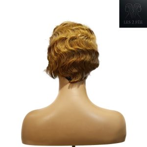 center wig machine made #27 wig remy hair h001