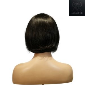 center wig machine made black wig remy hair tc027