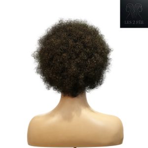 center wig machine made black wig remy hair 2301