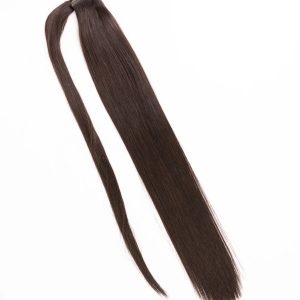 center wig asian raw hair straight ponytail hair extensions