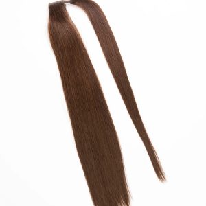 center wig asian raw hair straight ponytail hair extensions