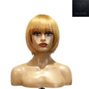 center wig machine made #30 wig remy hair h009