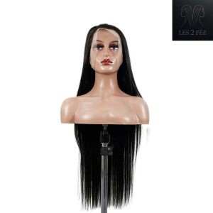 center wig 13x4 straight lace front wig natural black remy hair