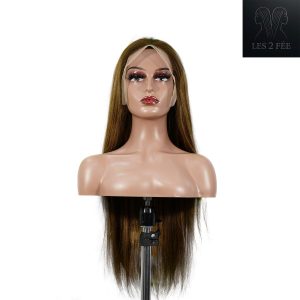 center wig 13x4 straight lace front wig m4&27 highlight remy hair 26 inch