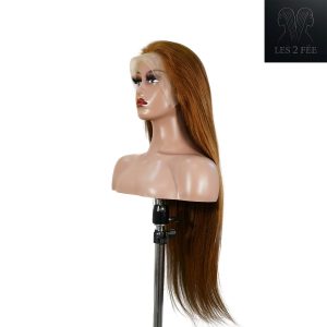 center wig 13x4 straight lace front wig 30 brown 26 inch remy hair