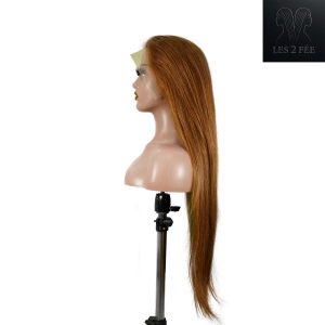 center wig 13x4 straight lace front wig 30 brown 26 inch remy hair