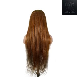 center wig 13x4 straight lace front wig 30 brown 26 inch remy hair