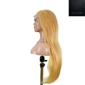 center wig 13x4 straight lace front wig 27 honey blonde remy hair