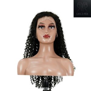 center wig 13x4 jerry curly lace front wig natural black remy hair